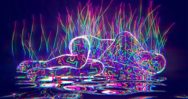 Vivid hypnagogic hallucinations during sleep onset