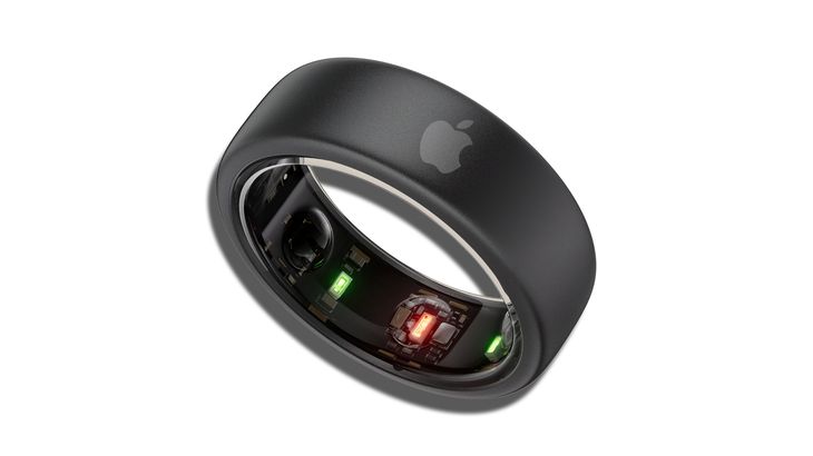 iPhone smart ring app showing detailed heart rate variability analytics