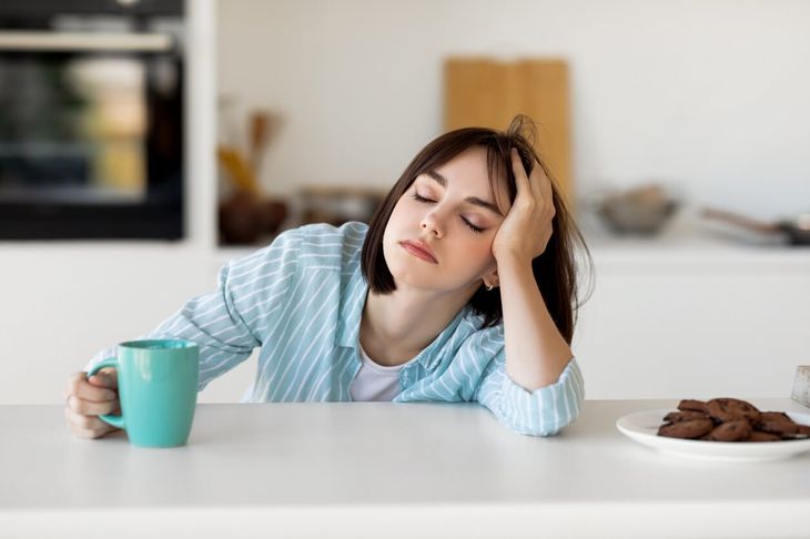 why am so tired in the morning